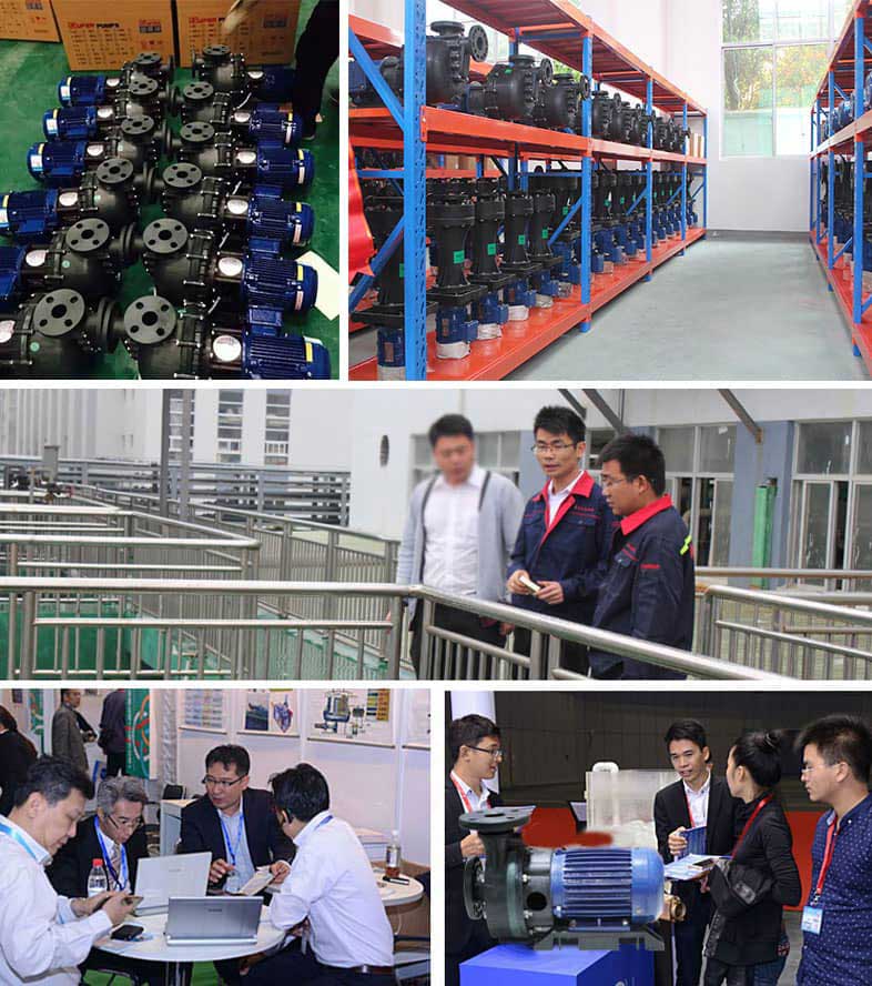 塑寶自吸泵倉庫、客戶